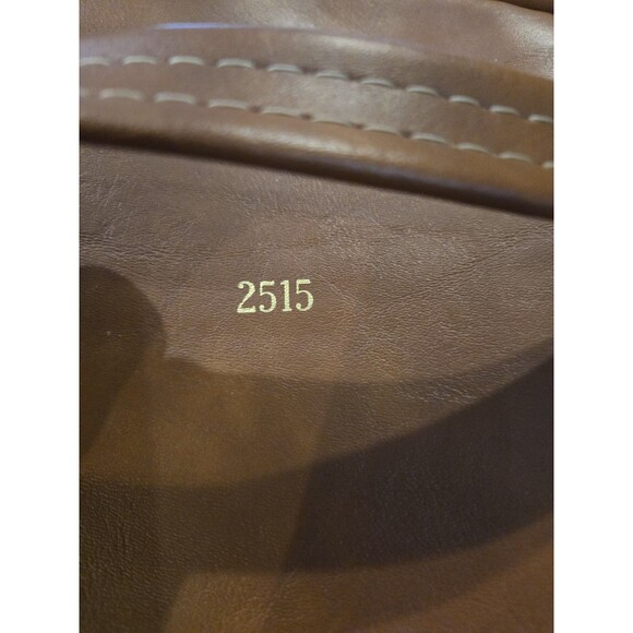 Blue Canvas Double Compartment Duffel - Picture 4 of 8